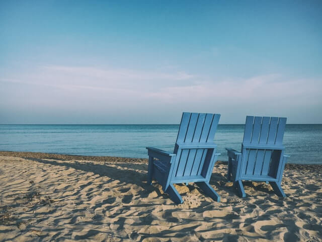 Chairs on the Beach, Venice, Florida
