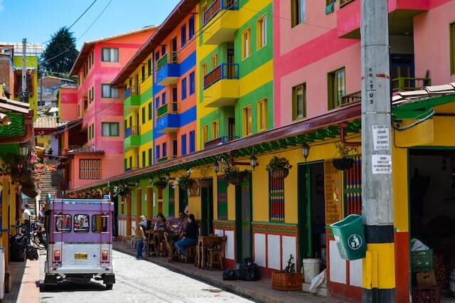 A street in Colombia