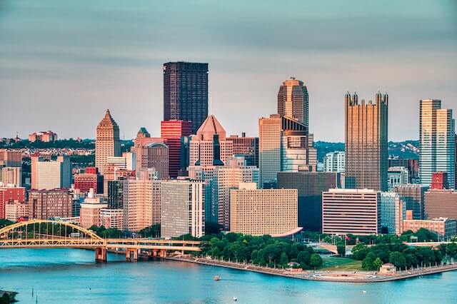 A view of Pittsburgh, Pennsylvania